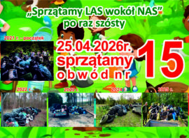 Sprzątamy Las Wokół Nas – zapraszamy do wspólnej akcji