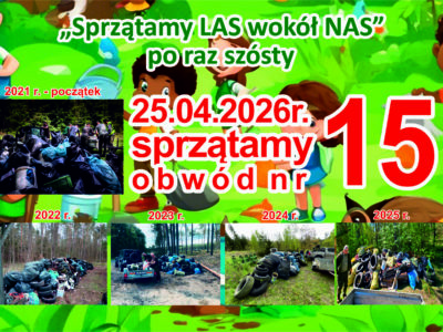 Sprzątamy Las Wokół Nas – zapraszamy do wspólnej akcji